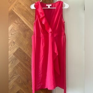 Hot Pink Maternity Dress